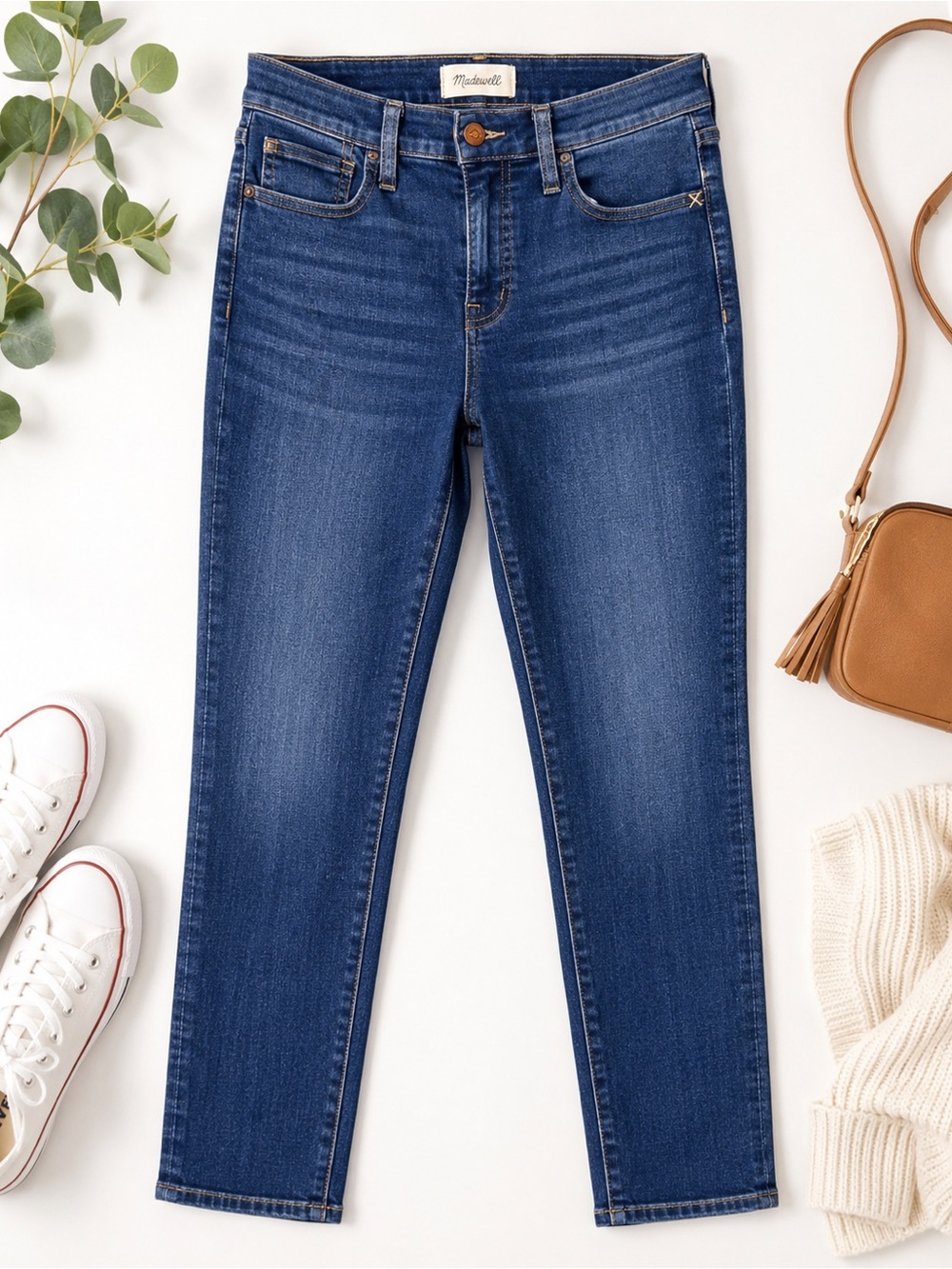 Madewell Roadtripper‎ High Rise Skinny Jeans Women’s 28 Medium Wash Stretch 0037